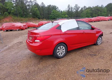 2016 Hyundai Accent Se z USA, uszkodzony, nr VIN KMHCT4AE3GU062304